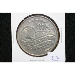 Golden Nugget $1 gaming token, Las Vegas NV