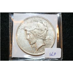 1923-D Peace $1