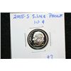 Image 1 : 2005-S Jefferson Dime, Silver Proof