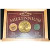 Image 2 : Official Millennium Coin Collection to include Lepton, Chola & 2000 Australian $5 Millennium coin