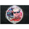 Image 1 : 2001 Silver Eagle $1 Dale Earnhardt Jr. Enameled Coin