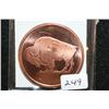Image 1 : 2011 Buffalo Copper Round, .999 Fine 1 Oz.