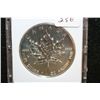 Image 1 : 1989 Canada $5 Foreign Coin w/Mapleleaf, 9999 Fine Silver 1 Oz., MCPCG graded MS70
