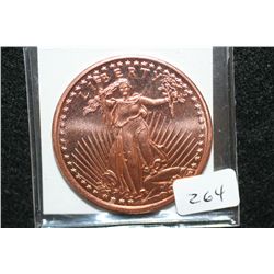 2011 Liberty Copper Round, .999 fine 1 oz.