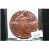 Image 1 : 2011 Liberty Copper Round, .999 fine 1 oz.