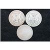 Image 2 : 1884-S, 1891 (barely readable cull) & 1900-O Silver Morgan $1, lot of 3