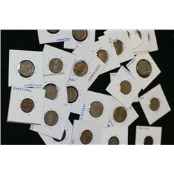 US Coins, various dates & conditions, lot of 25, Better Dates & Errors