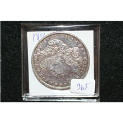 1886 Silver Morgan $1