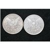 Image 2 : 1884 & 1890-O Silver Morgan $1, lot of 2
