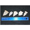 Image 1 : Vintage Indian Arrowhead, lot of 5