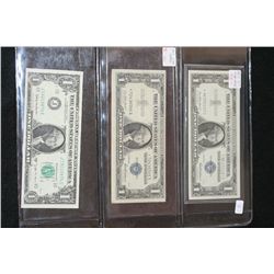 1957 US Silver Certificate $1, Blue Seal, # *96370197C, 1957 US Silver Certificate $1, Blue Seal, # 