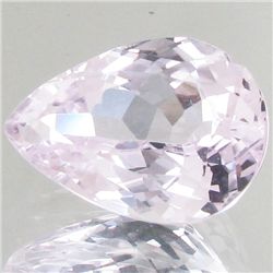 7.4ct Blush Pink Kunzite Pear (GEM-43056)