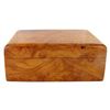 Image 1 : Handcrafted Afzelia Burl Box (DEC-546)