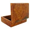 Image 3 : Handcrafted Afzelia Burl Box (DEC-546)