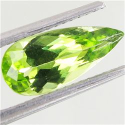 1.65ct Clean Green Peridot Pear (GEM-43434)