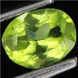 0.7ct Clean Green Peridot Oval (GEM-43607)