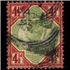 Image 1 : 1892 Britain 4.5p Victoria Stamp (STM-0765)