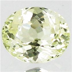 3.15ct Sparking Top Green Kunzite Oval (GEM-43906)