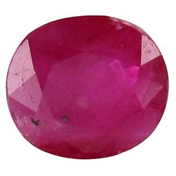 1.02ct Sublime Pinkish Red Vietnamese Ruby Oval (GEM-19557A)