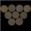 Image 1 : 1901-13 Germany 1pf VF/XF 9Pcs. (COI-9774)
