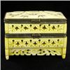 Image 1 : Chinese Handcarved Bone Double Gem Box (CLB-856)