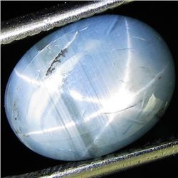 2.85ct Natural Blue Star Sapphire 6 Ray Unheated (GEM-27259)