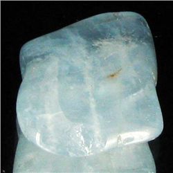 15.2ct Strong Blue Freeform Aquamarine Cabochon (GEM-33675)