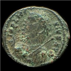 300AD Roman Bronze Coin Higher Grade (COI-9581)