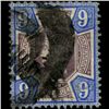 Image 1 : 1887 Britain 9p Victoria Stamp (STM-0772)