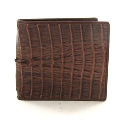 Mens Crocodile Hide Skin Wallet (ACT-302)