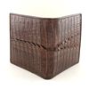 Image 3 : Mens Crocodile Hide Skin Wallet (ACT-302)