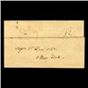 Image 1 : 1840s Salem MA Stampless Cover SCARCE (STM-2013)