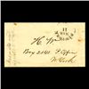 Image 1 : 1840s NY Stampless Cover SCARCE (STM-2027)