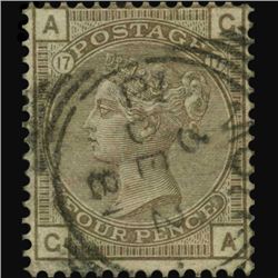 1880 Britain 4p Victoria Stamp (STM-0727)