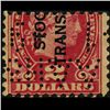 Image 1 : 1928 US $2 Revenue RARE Perf Error Used Half (STM-1656)