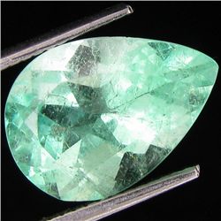 4.86ct Natural Colombian Neon Mint Green Emerald (GEM-26783)