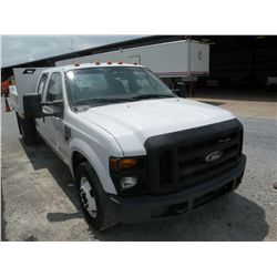 2008 FORD F350 CREWCAB S/A DUMP