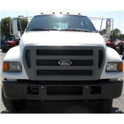 2005 FORD F750 CREW CAB S/A DUMP