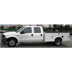 2006 FORD F350 CREWCAB SERVICE TRUCK