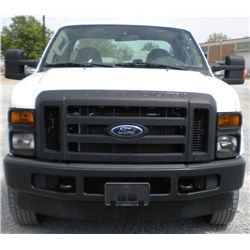 2009 FORD F250 EXTENDED CAB 4X4 PICKUP