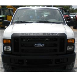 2008 FORD F250 CREW CAB PICKUP