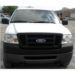 2008 FORD F150 EXTENDED CAB 4X4 PICKUP
