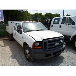 2006 FORD F350 CREWCAB DUMP