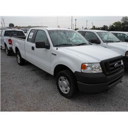 2008 FORD F150 EXTENDED CAB 4X4 PICKUP