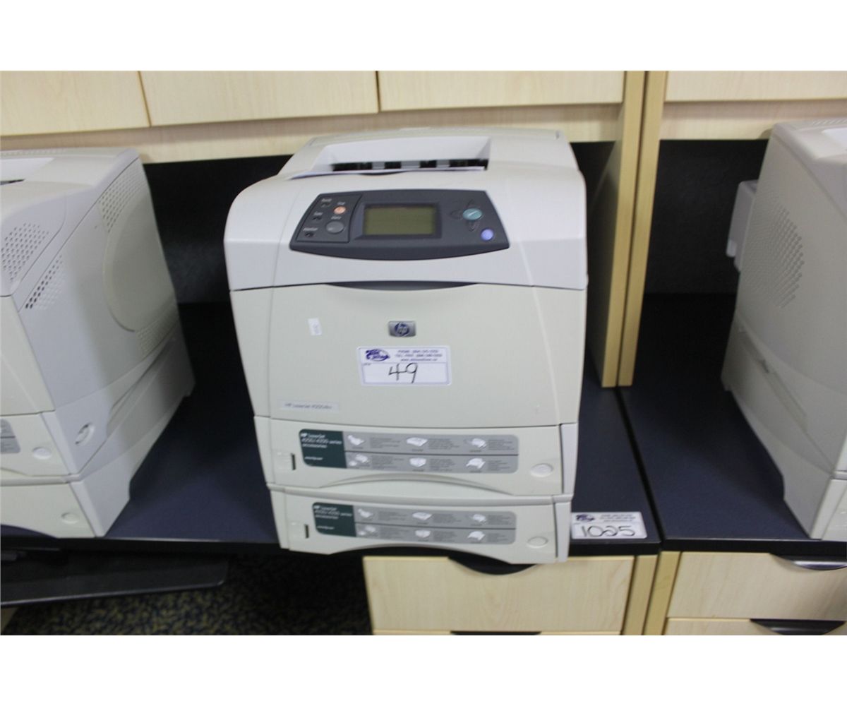HP LASERJET 4200 DTN PRINTER Able Auctions