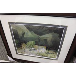 LIMITED EDITION PRINT BY AJ CASSON