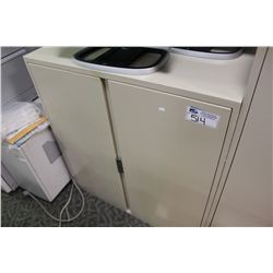 BEIGE 42" STORAGE CABINET