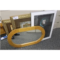 ASSORTED PICTURES AND HOUSEHOLD