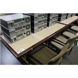 MAHOGANY INLAID TABLE