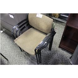 LOT OF 11 MISC STACKING CHAIRS